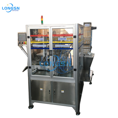 Máy lắp ráp nắp chai tự động Máy chèn lót
